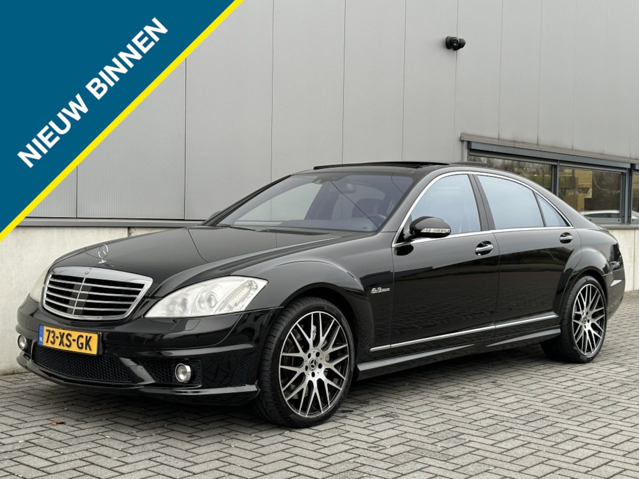 Mercedes-Benz S-klasse - AMG 63 Lang 523pk FULL PANO NAVI LEDER NACHTZICHT - AutoWereld.nl