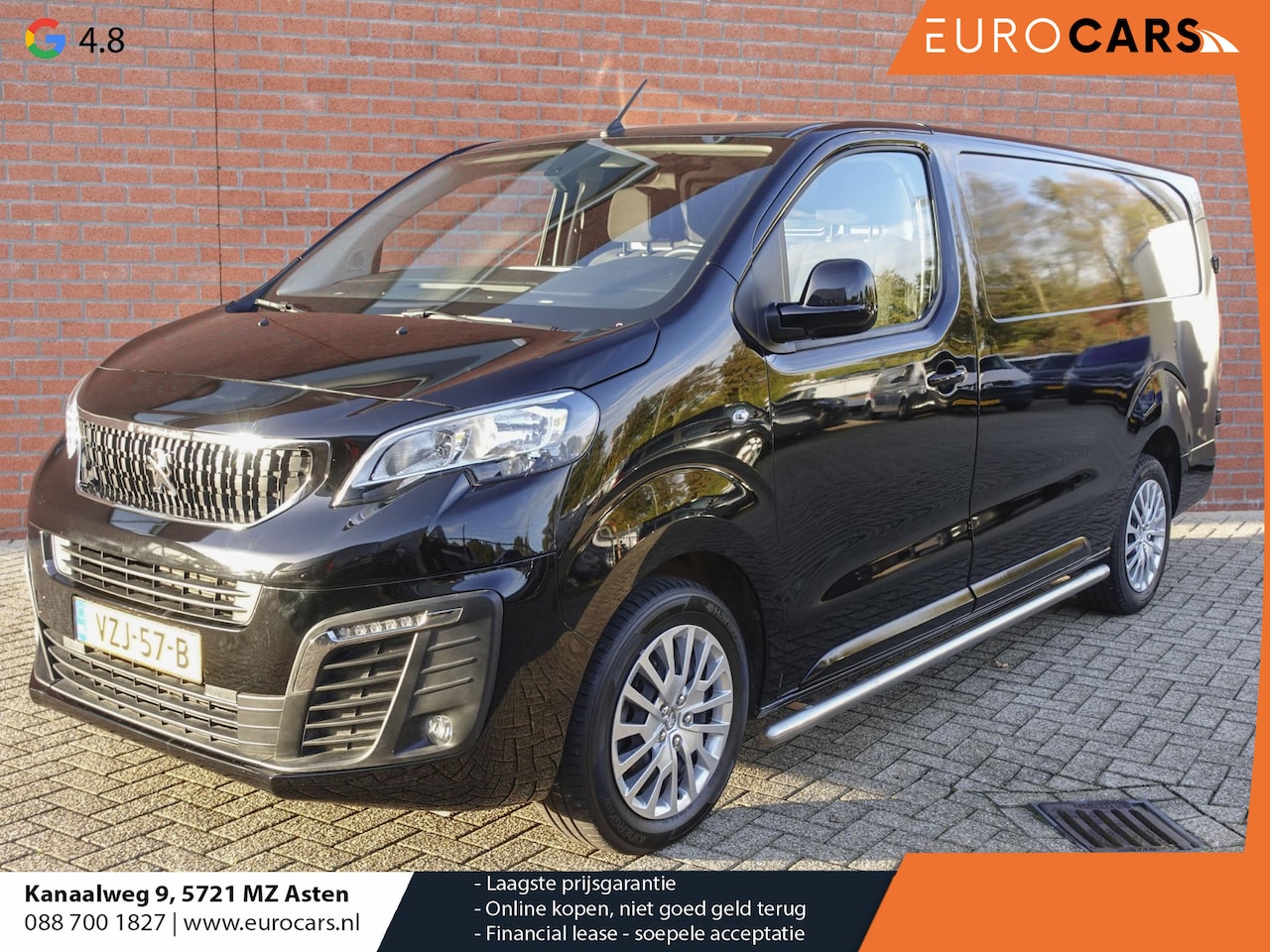 Peugeot Expert - 2.0 BlueHDI 145PK L3 Automaat Airco Cruise Navigatie Trekhaak - AutoWereld.nl