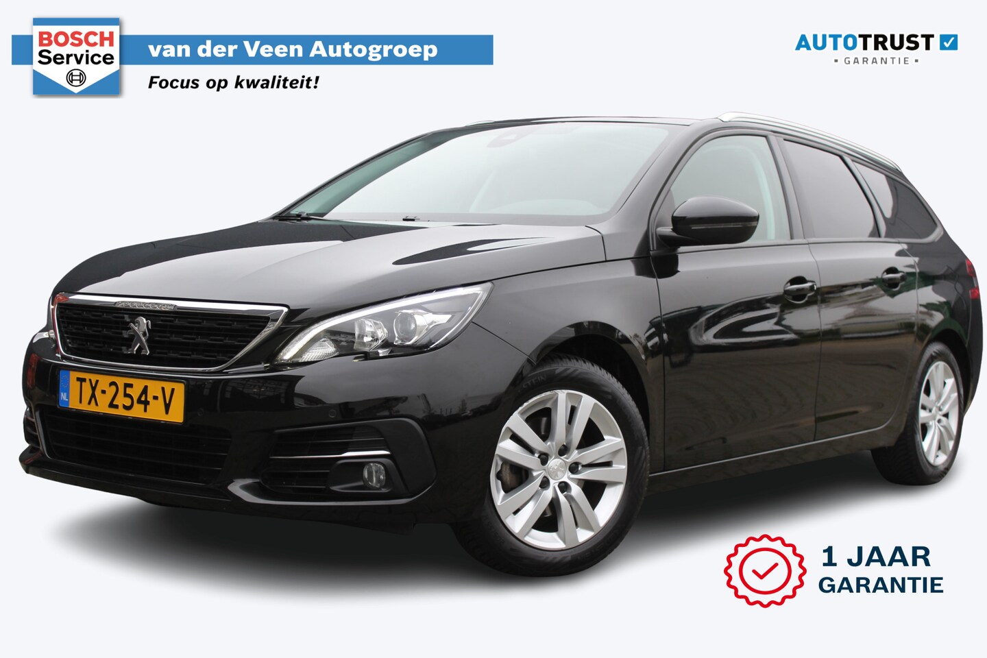 Peugeot 308 SW - 1.2 PureTech Incl. 12 maanden garantie | Trekhaak | Airco | Navi | Cruise | Parkeersensore - AutoWereld.nl