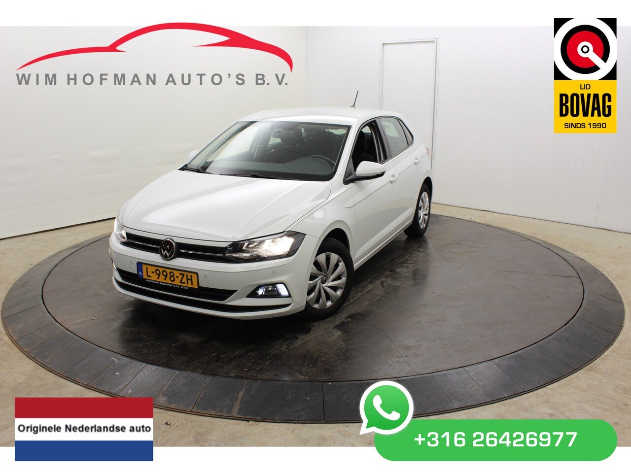 Volkswagen Polo - 1.0 TSI Comfortline Parkeersensoren V+A Adepive Cruis Connect serv - AutoWereld.nl