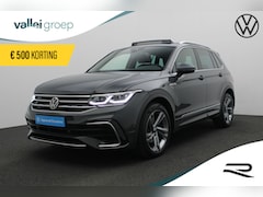 Volkswagen Tiguan - 1.5 TSI 150PK DSG R-Line | Pano | Trekhaak | Keyless | IQ Light | Camera | Navi | 19 inch