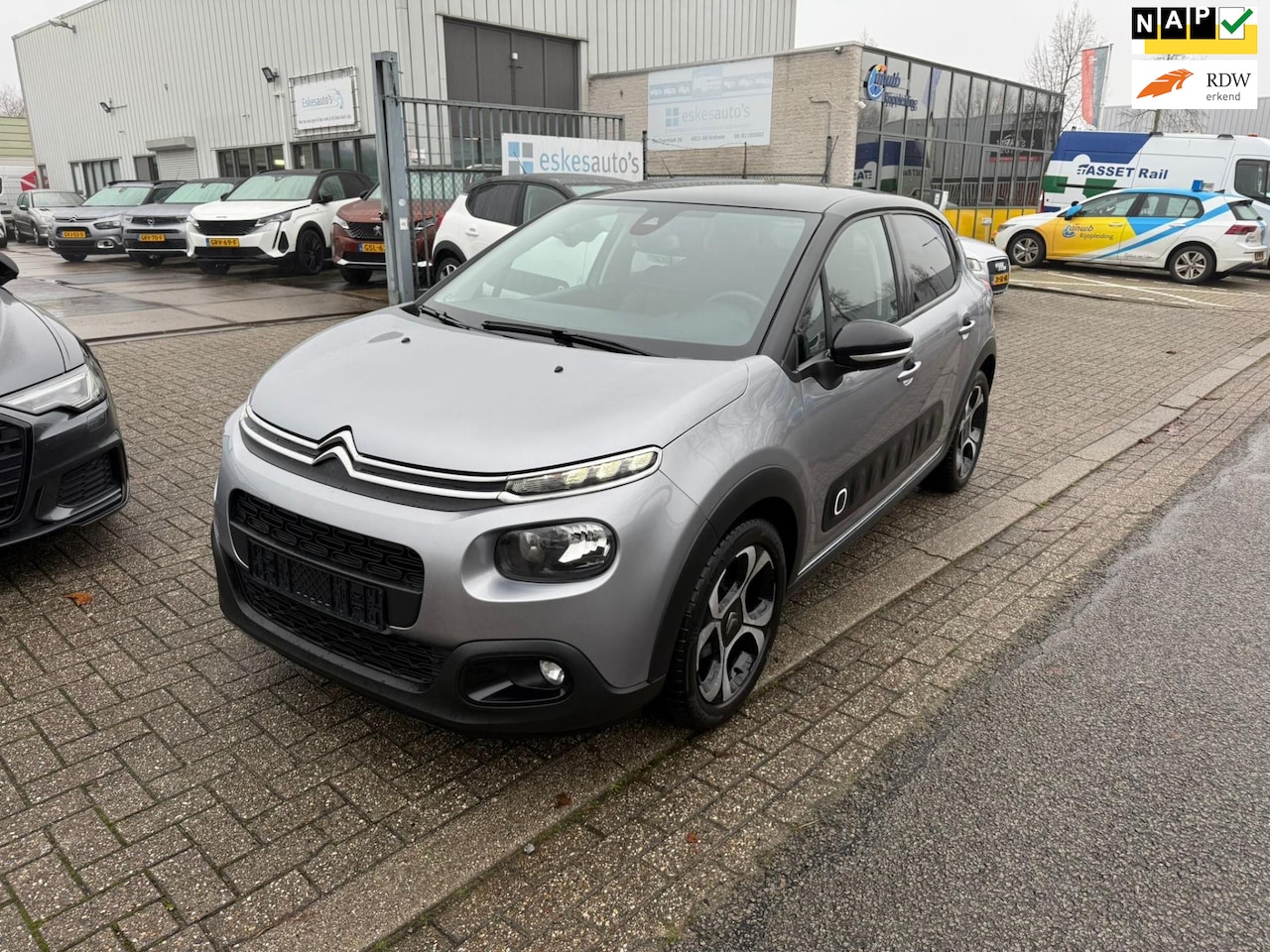 Citroën C3 - 1.2 PureTech Feel 1.2 PureTech Feel, Pano dak, Navi, INC GARANTIE - AutoWereld.nl