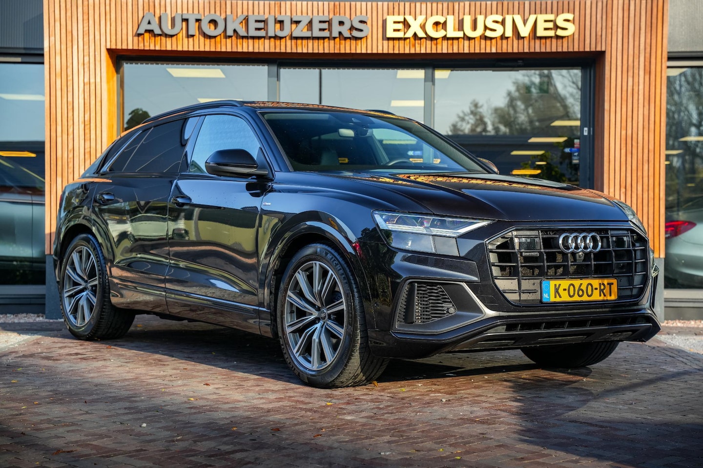 Audi Q8 - 55 TFSI e quattro Pro Line S S line Panoramadak Adapt. Cruise 360cam Stoelvent. Memory 21” - AutoWereld.nl