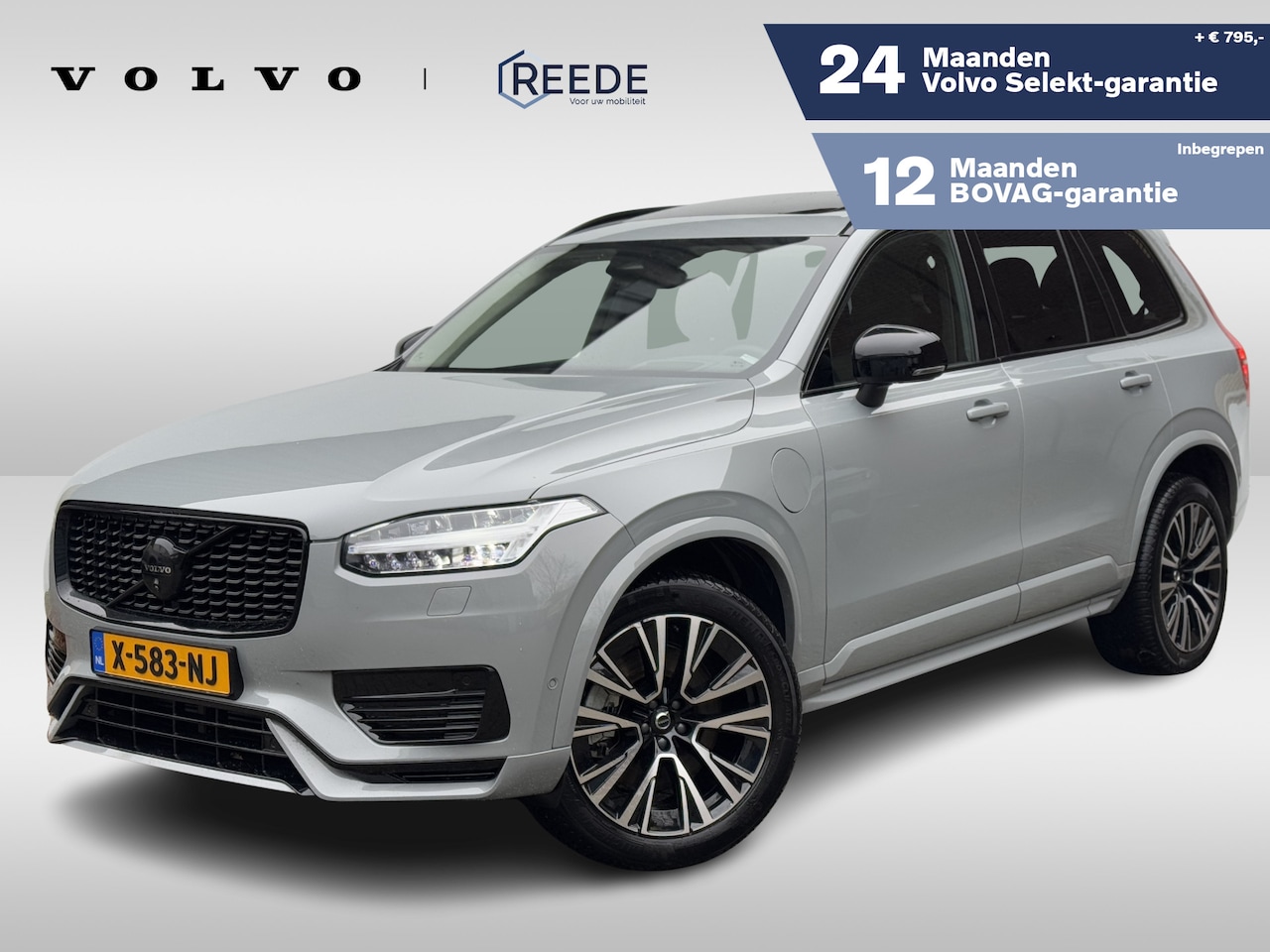 Volvo XC90 - 2.0 T8 Recharge AWD Ultimate Dark Harman Kardon | Luchtvering | Trekhaak - AutoWereld.nl