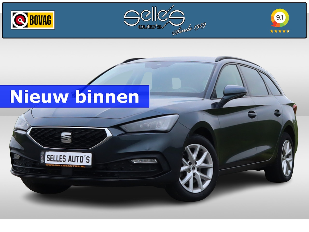 Seat Leon Sportstourer - 1.0 TSI Reference | Apple carplay | Navigatie | - AutoWereld.nl