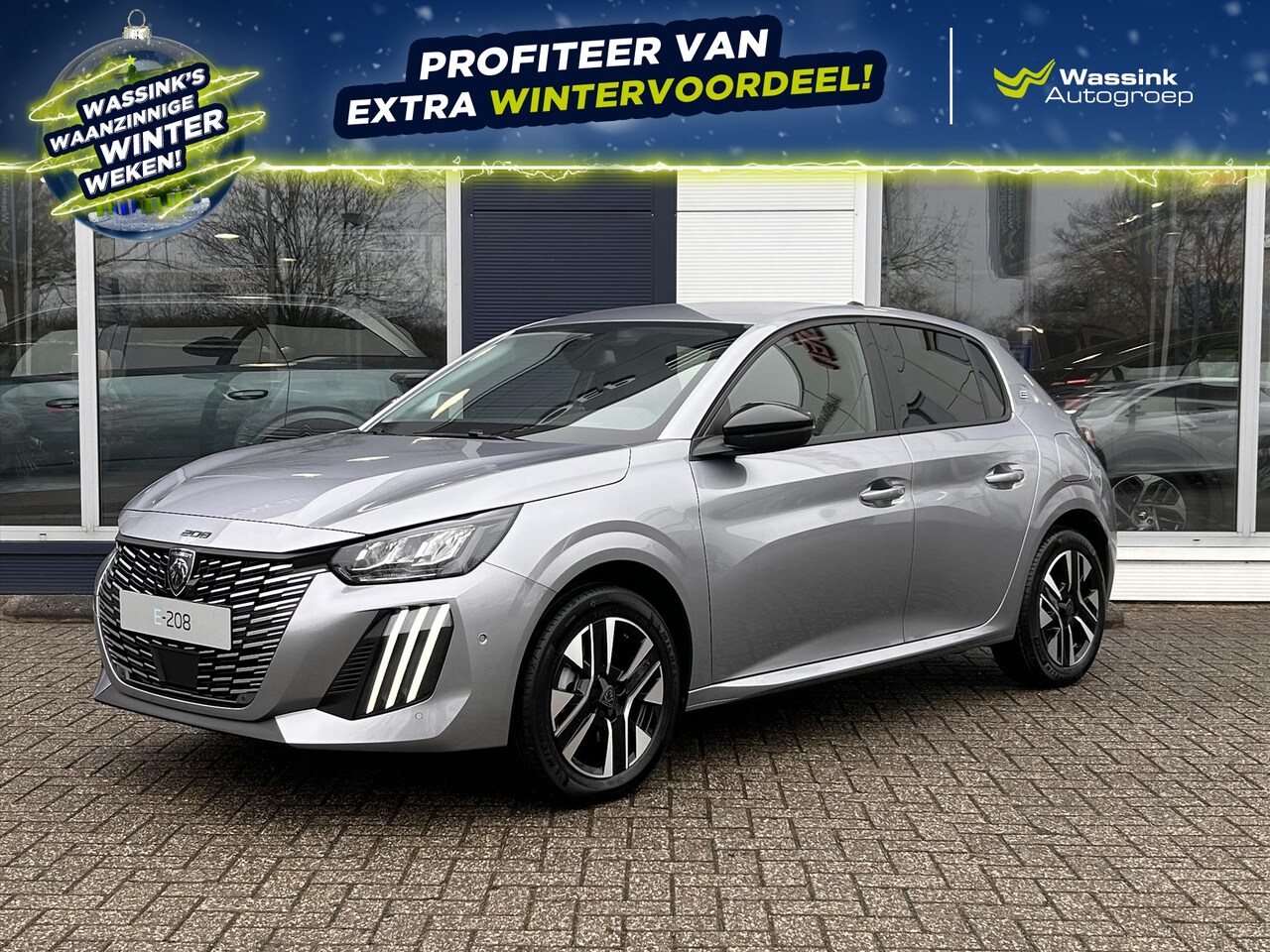 Peugeot e-208 - EV 51kWh 156pk Allure | Airco | Cruise control | 360 Camera | Apple carplay | Navigatie | - AutoWereld.nl