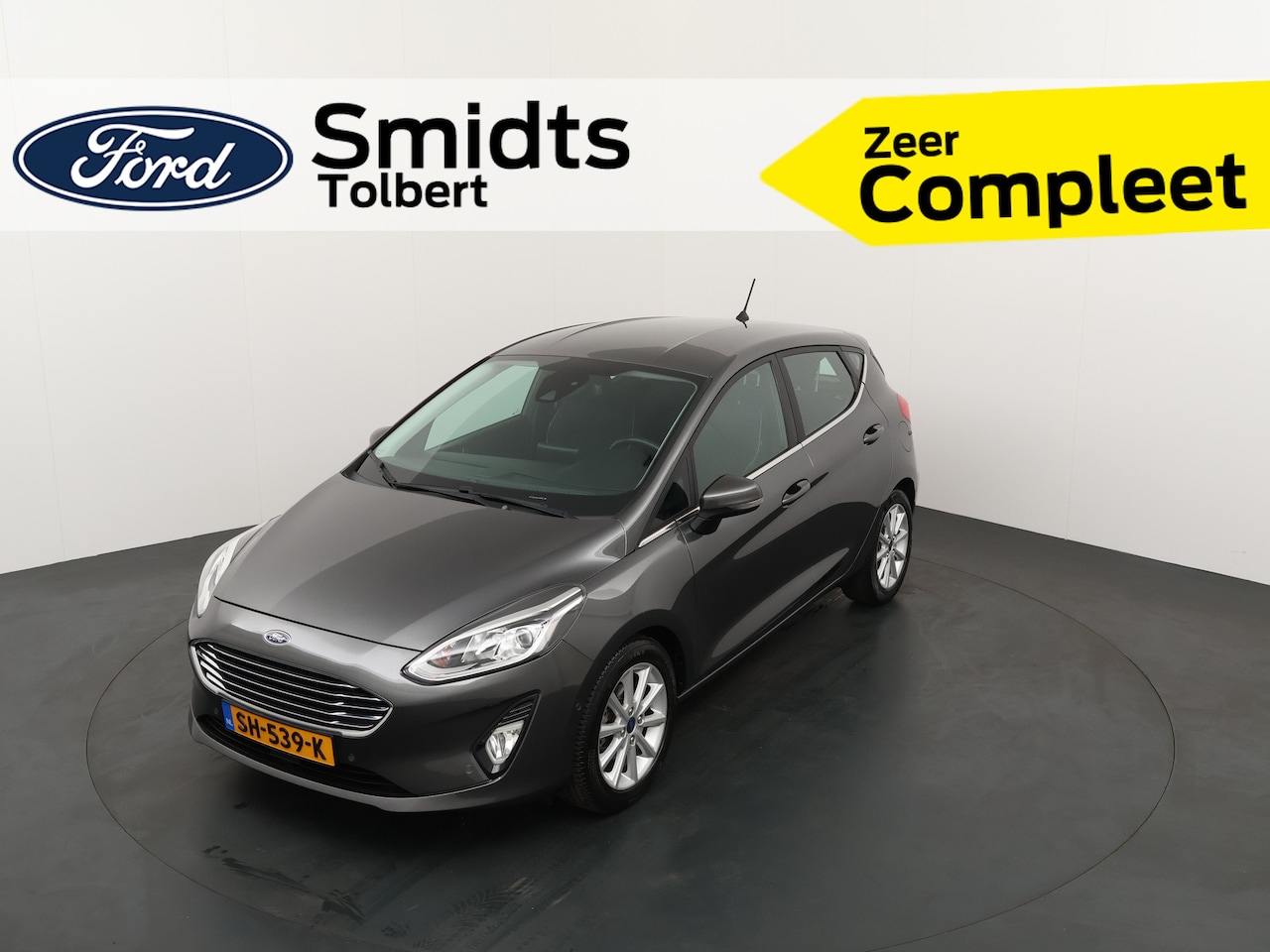 Ford Fiesta - 100PK EcoBoost Titanium | Voorruitverwarming | B&O | Adapt. cruise | AR camera | Park. sen - AutoWereld.nl