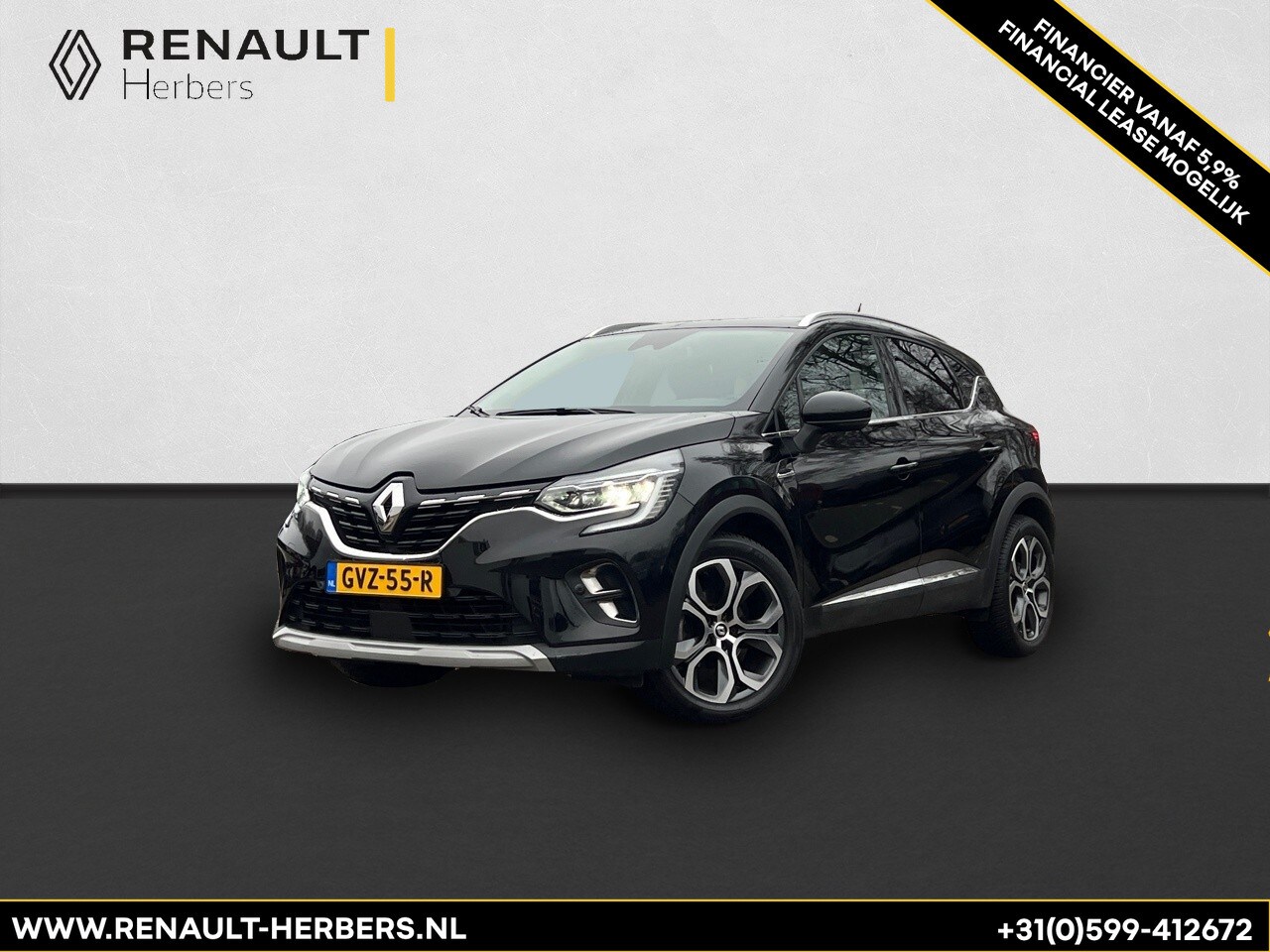 Renault Captur - 1.3 TCe 140 EDC INTENS AUTOMAAT ALL SEASON / NAVI / ECC / CAMERA / PDC V+A - AutoWereld.nl