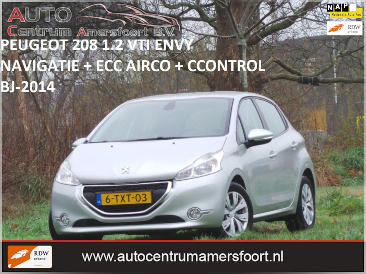 Peugeot 208 - 1.2 Vti Envy 1.2 VTi Envy ( INRUIL MOGELIJK ) - AutoWereld.nl