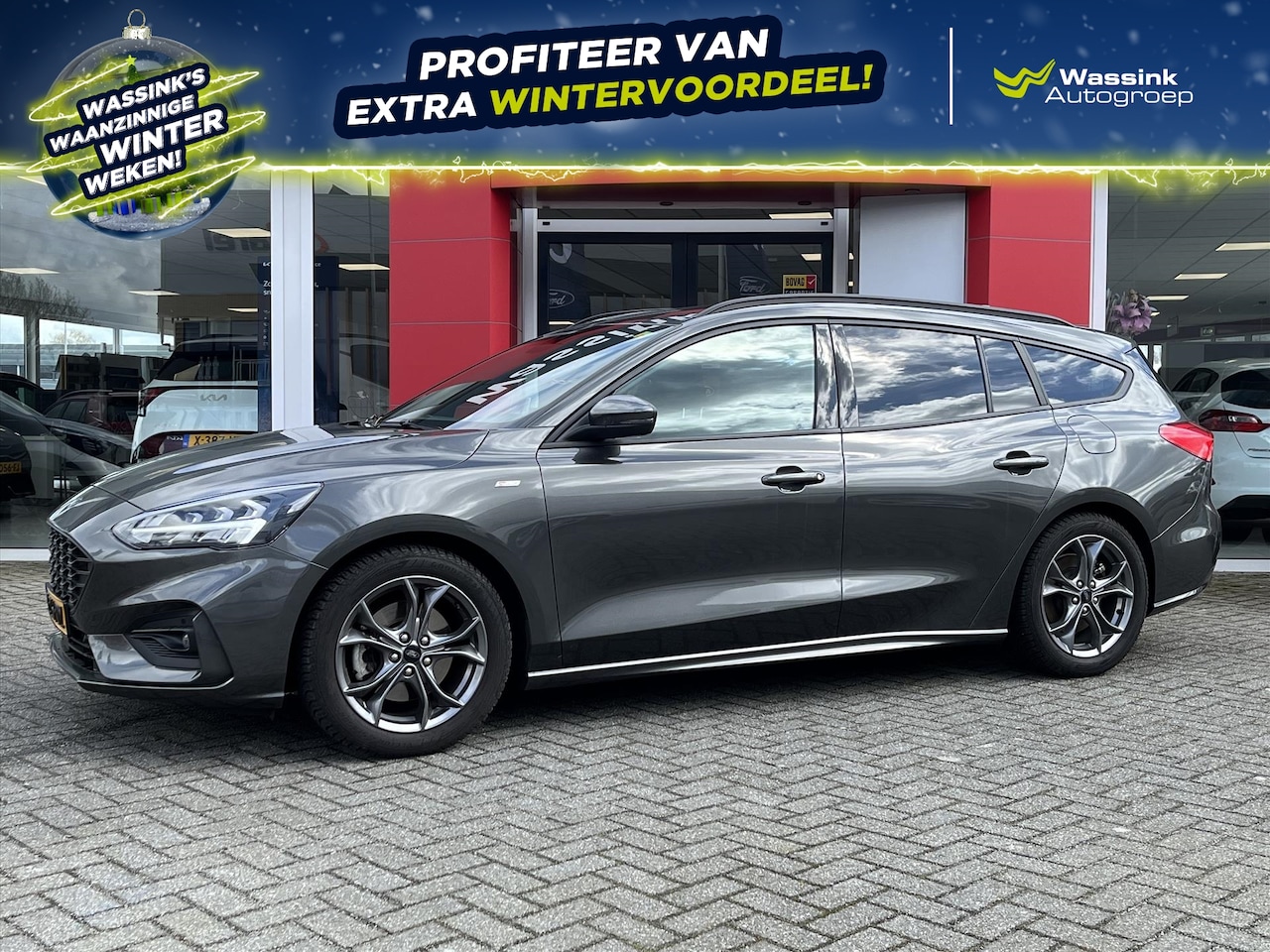 Ford Focus Wagon - 1.0 EcoBoost 125pk ST Line X Business | Climatronic | Navigatie | Carplay | Winterpakket | - AutoWereld.nl