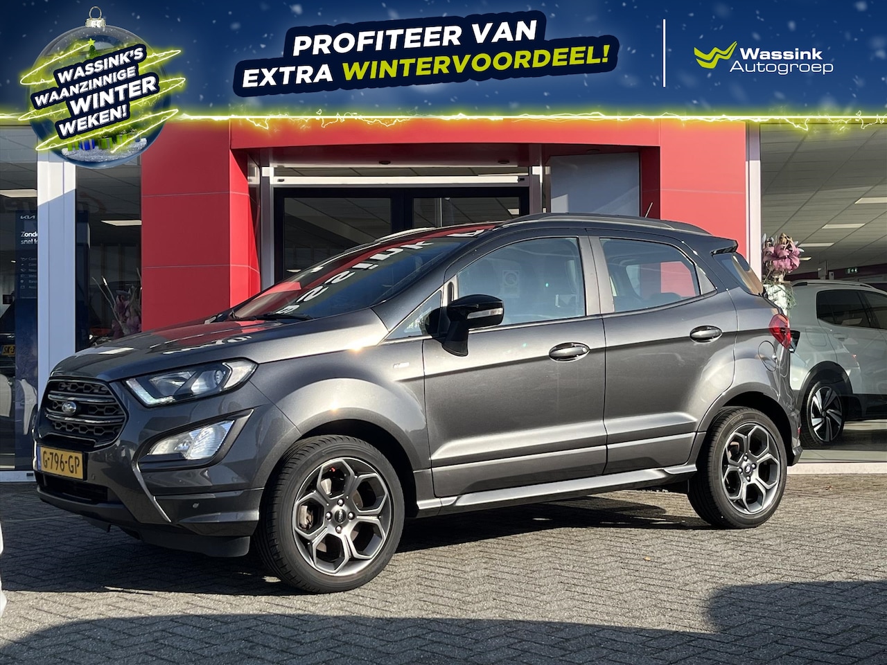 Ford EcoSport - 1.0 EcoBoost 125pk AUTOMAAT ST-Line | Camera | Navigatie | Blind spot | - AutoWereld.nl