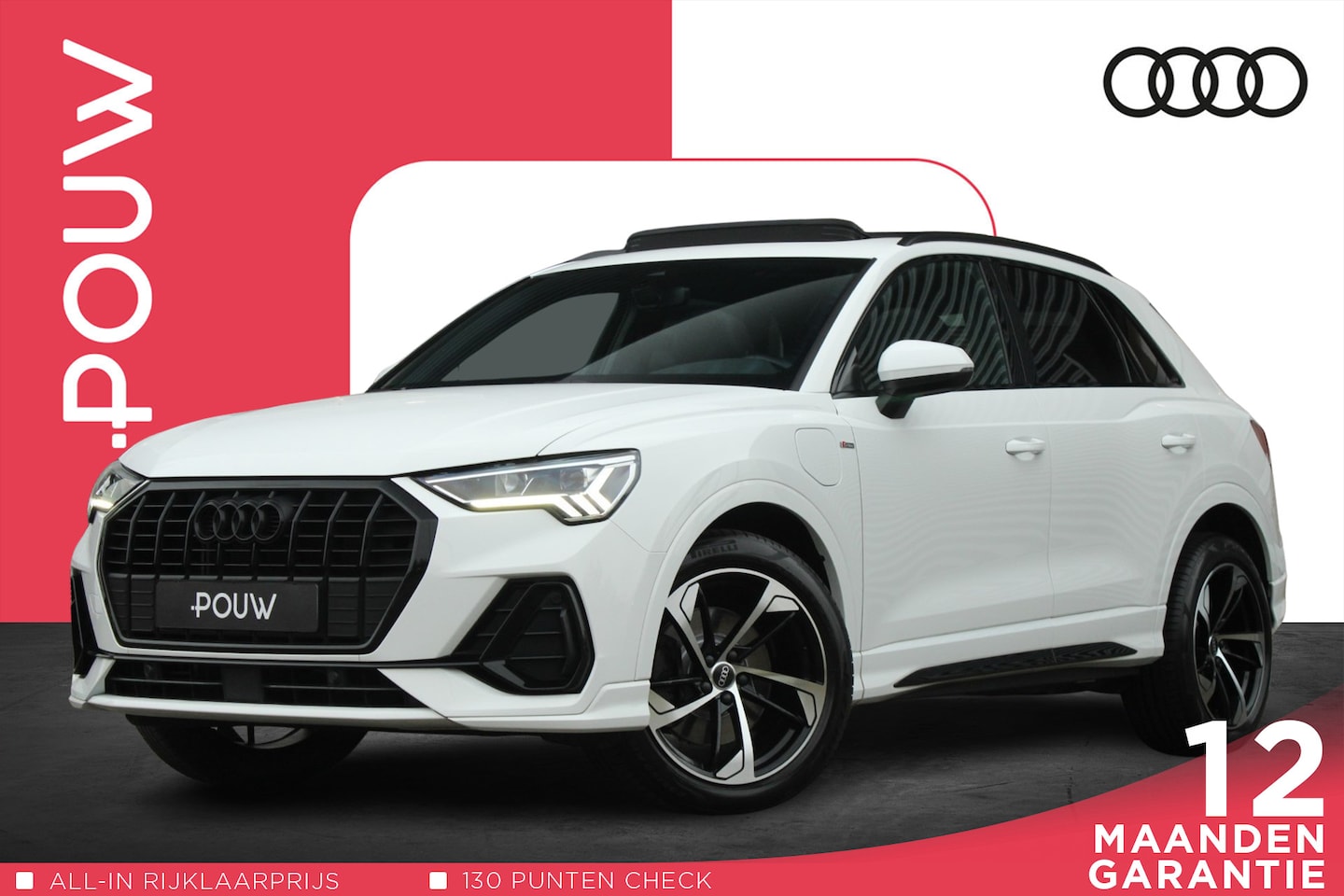 Audi Q3 - 45 TFSI e 245pk S Edition | Adaptive Cruise | Panoramadak | Stoelverwarming Voor | Comfort - AutoWereld.nl