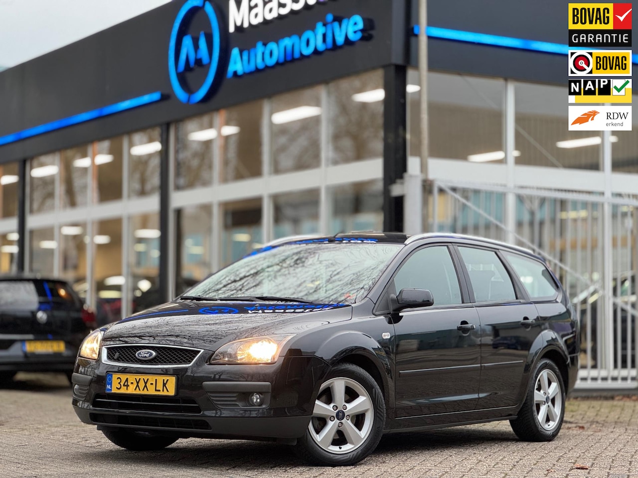 Ford Focus Wagon - 1.8|Elektr.stoel|Cruise|Stoel VW|Navi|Airco|Volledig onderhouden|Trekhaak|LM velgen|Topsta - AutoWereld.nl