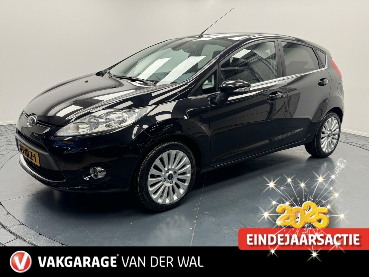 Ford Fiesta - 1.6i-16v Ghia Airco-Cr.contr-Stoelverwarming-Lerenbekleding-Parkeersensoren-Lm16''velgen - AutoWereld.nl