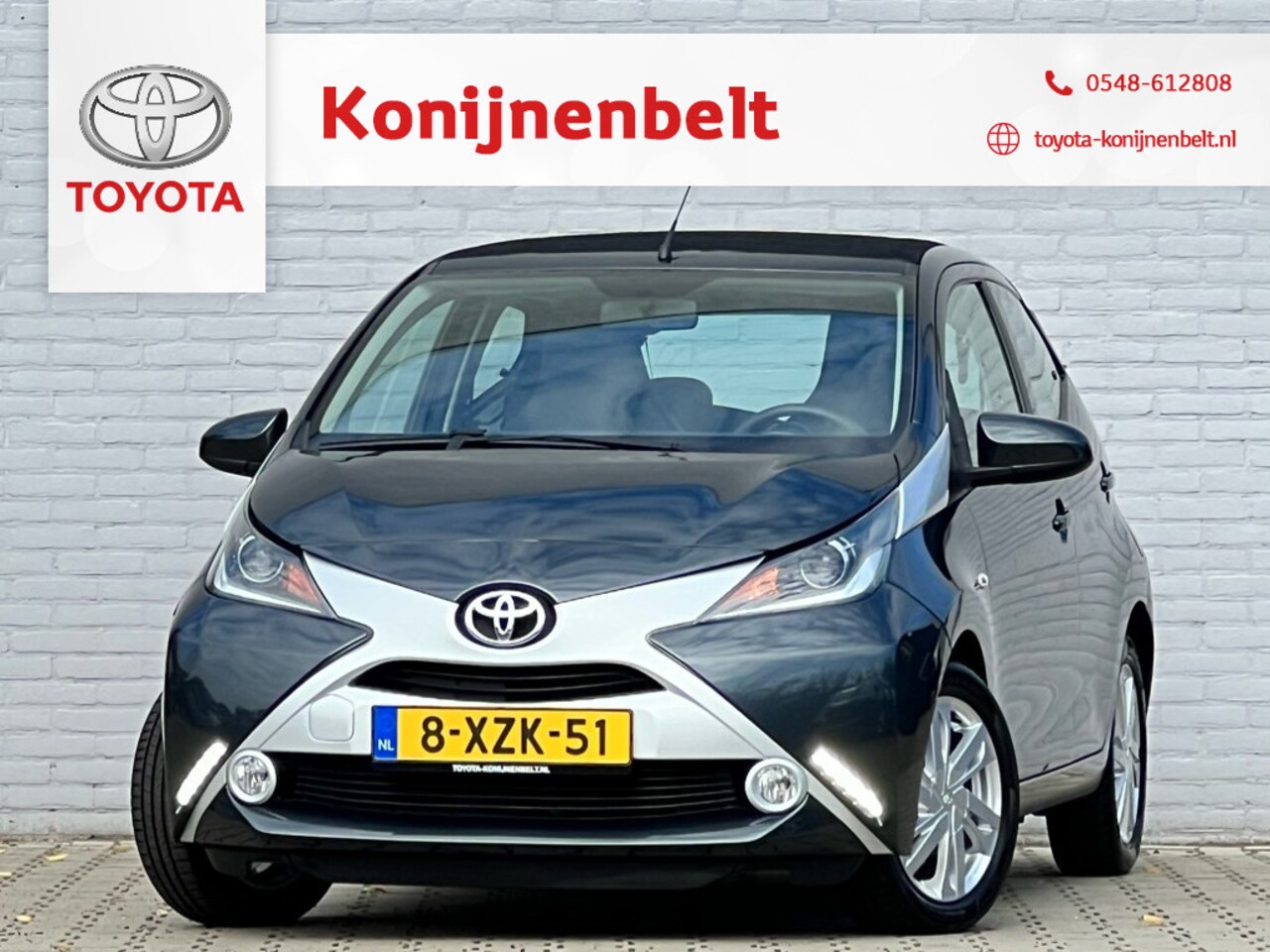 Toyota Aygo - 1.0 VVT-i x-wave Cabrio Automaat 5-deurs - AutoWereld.nl