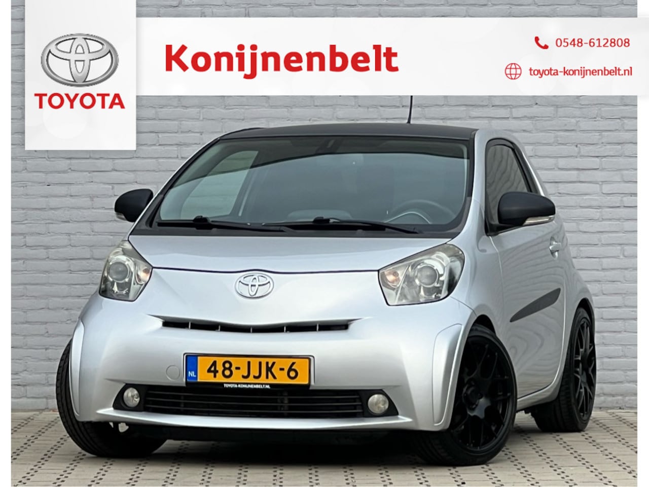 Toyota iQ - 1.0 VVT-i Aspiration Silver Edition Automaat - AutoWereld.nl