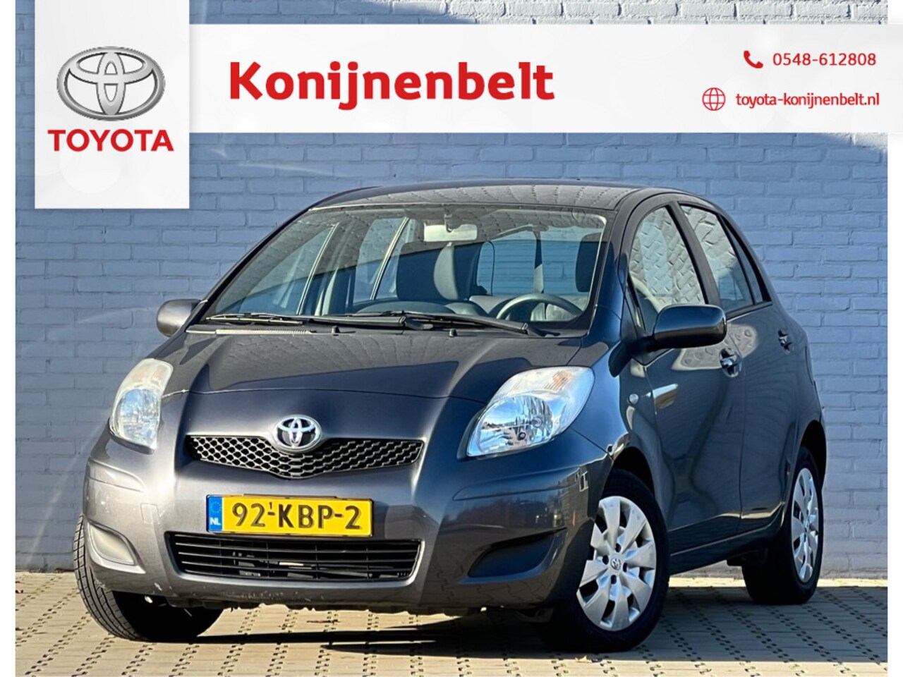 Toyota Yaris - 1.3 16v VVT-i Aspiration Automaat 5-deurs - AutoWereld.nl