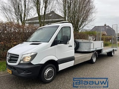 Mercedes-Benz Sprinter - 519 BE Combinatie | Veldhuizen Semi dieplader | 42.000 KM