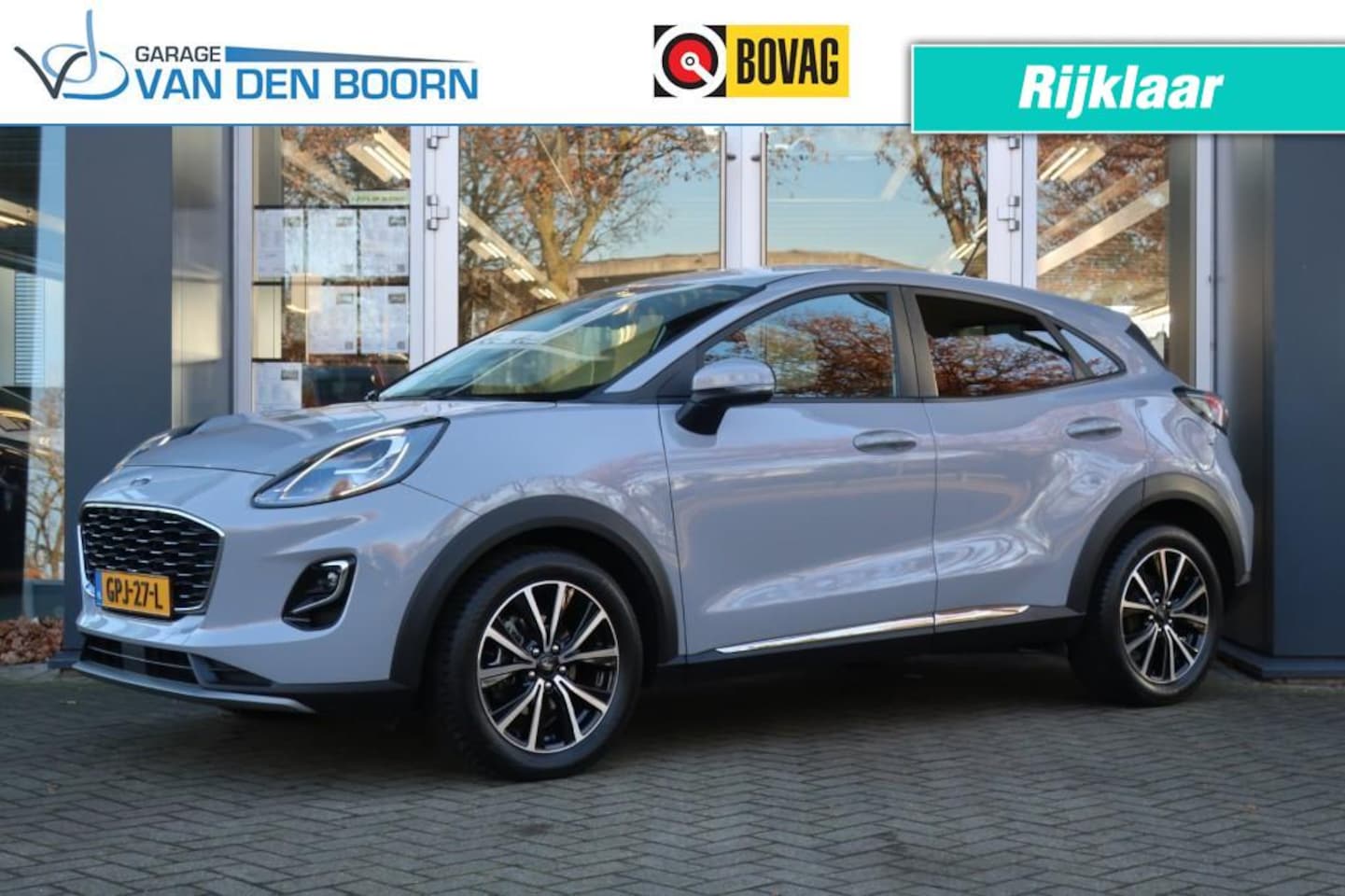 Ford Puma - 1.0 EcoBoost Hybrid Titanium 1.0 ECOBOOST HYBRID TITANIUM, All Season Banden, LED Verlichting - AutoWereld.nl