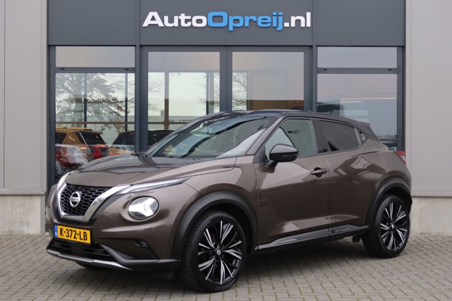 Nissan Juke - 1.0 DIG-T N-Design Bi-Tone Clima, NAVI, Camera, Cruise, Dealer o - AutoWereld.nl