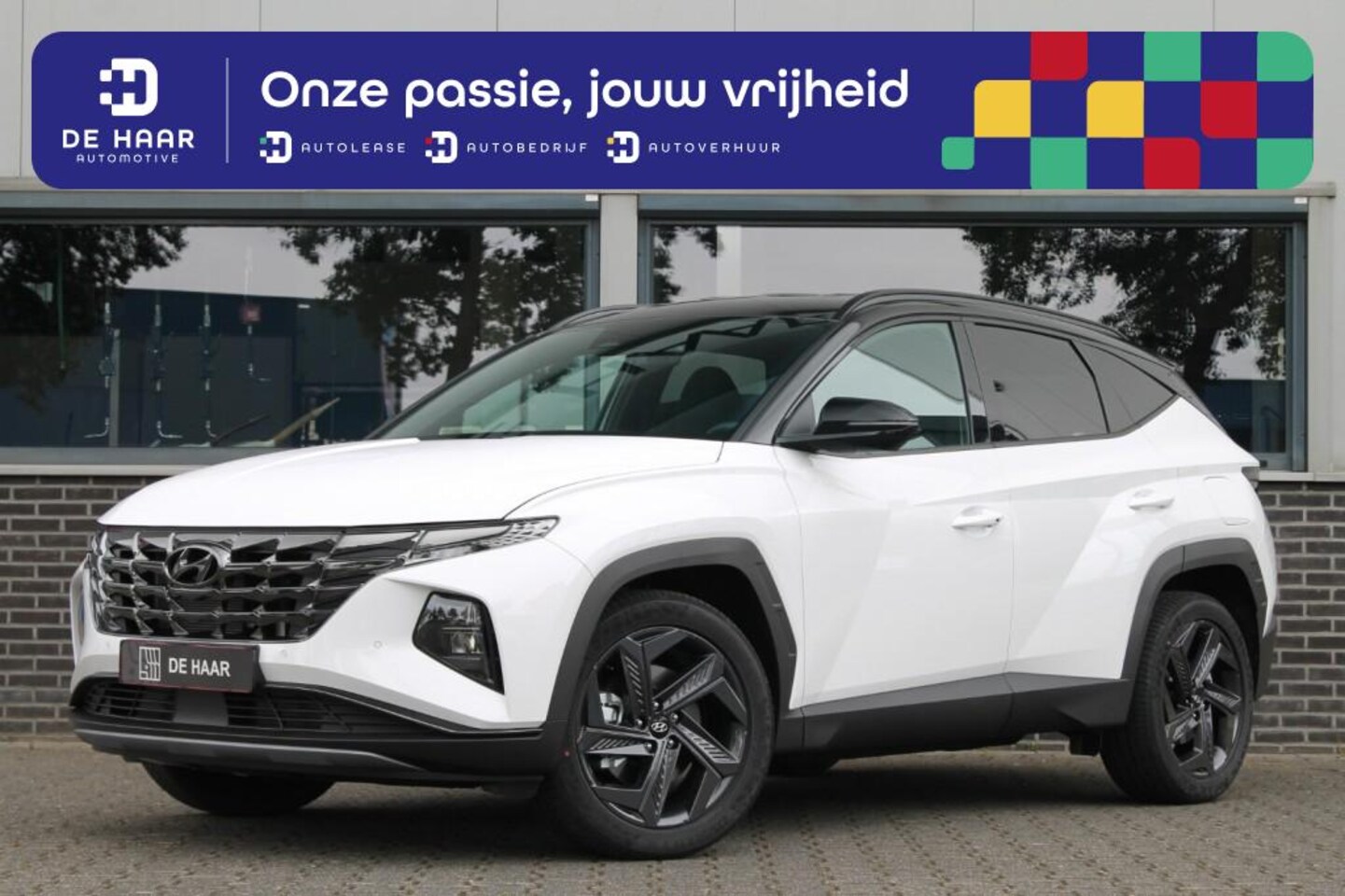 Hyundai Tucson - 1.6 T-GDI Advantage - Zwart Dak - 19'' LMV - LED - Trekhaak - AutoWereld.nl