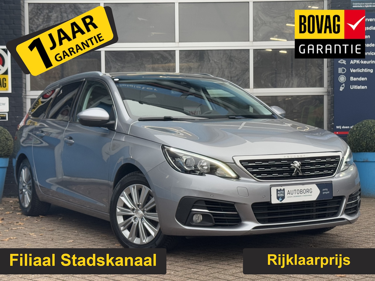 Peugeot 308 SW - 1.2 PureTech Blue Lease Premium | Trekhaak | Panoramadak | Rijklaar + 12 Maand BOVAG Garan - AutoWereld.nl