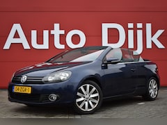 Volkswagen Golf Cabriolet - 1.4 TSI 1e Eigenaar | DSG | Leder | Navi | Bluetooth | Clima | PDC | LMV