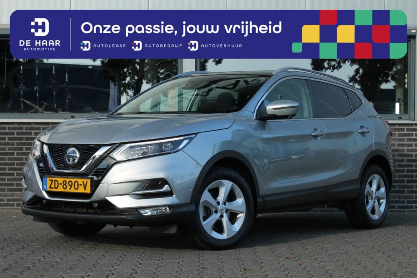 Nissan Qashqai - 1.3 DIG-T Bus.Edit. Automaat-Panoramadak-Stoelverwarming - AutoWereld.nl