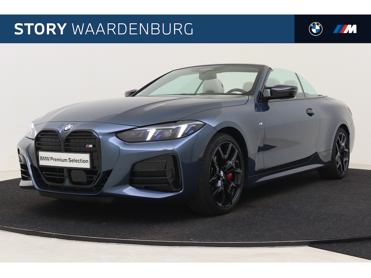 BMW 4-serie Cabrio - M440i xDrive High Executive M Sport Automaat / Trekhaak / Adaptief M Onderstel / Verwarmd - AutoWereld.nl