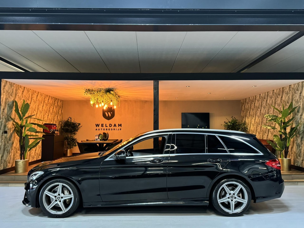 Mercedes-Benz C-klasse Estate - 180 Business Solution AMG Upgrade Edition 360Camera Lane Ass Garantie - AutoWereld.nl