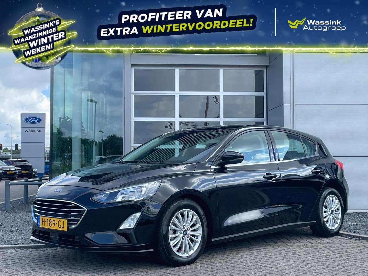 Ford Focus - 125pk Titanium Business | Automaat | Navigatie | Apple Carplay / Android Auto | Cruise Con - AutoWereld.nl