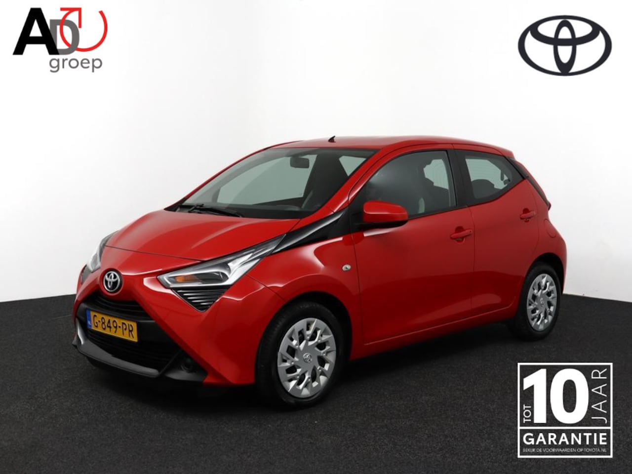 Toyota Aygo - 1.0 VVT-i x-play limited | Airco | Centrale vergrendeling | Bluetooth| Achteruitrijcamera - AutoWereld.nl