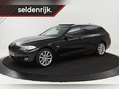 BMW 5-serie Touring - 528xi High Executive | Origineel NL | Panoramadak | Leder | Stoelverwarming | Xenon | Spor