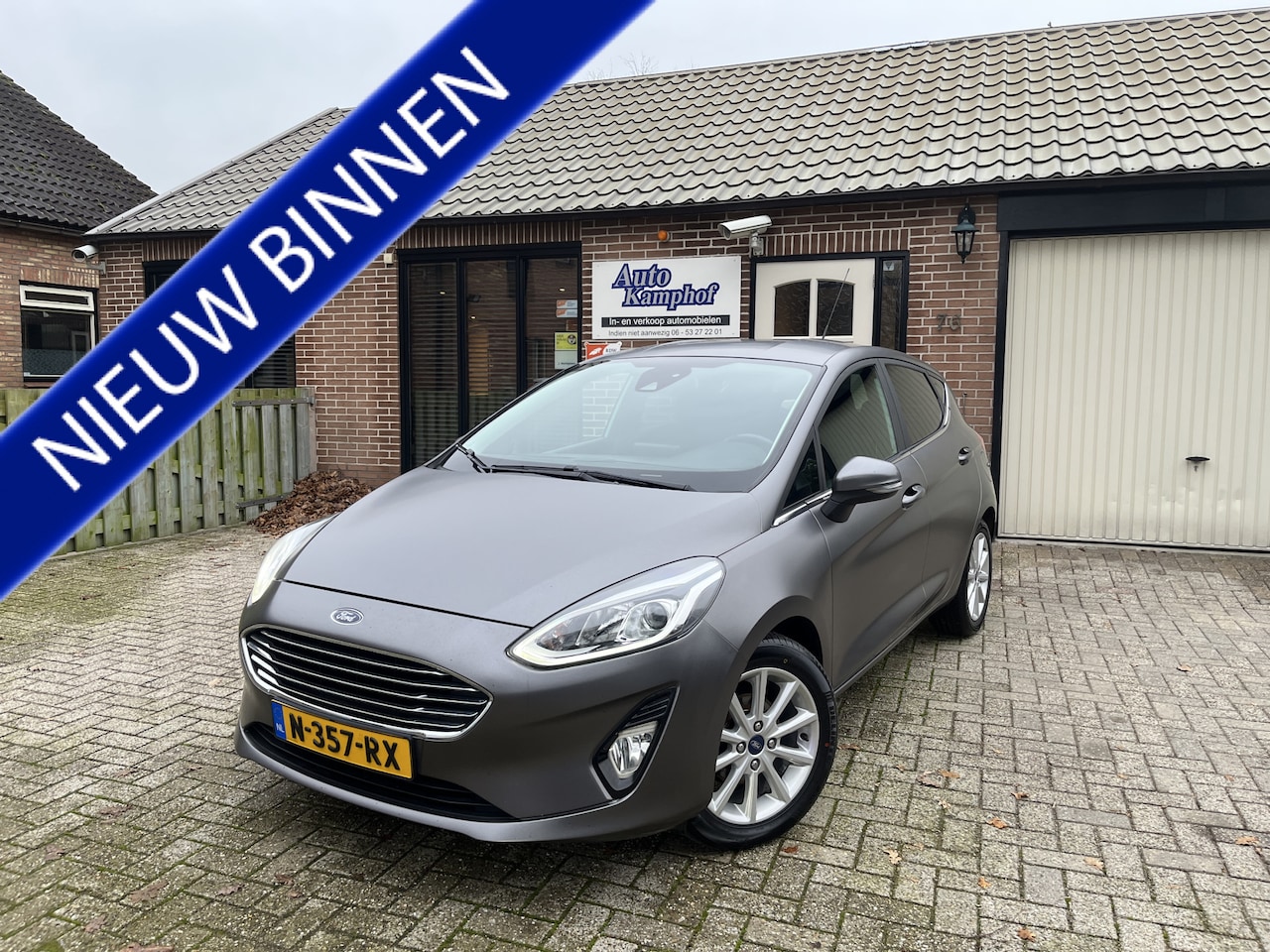 Ford Fiesta - 1.5 TDCi Titanium Navigatie EURO 6 - AutoWereld.nl