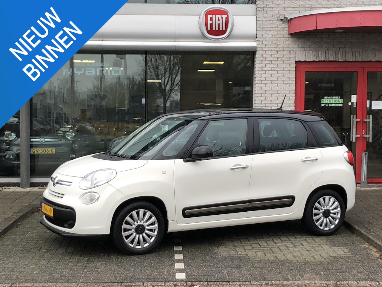 Fiat 500 L - TwinAir Turbo 105 PopStar AIRCO|NAVI|PDC|16" - AutoWereld.nl