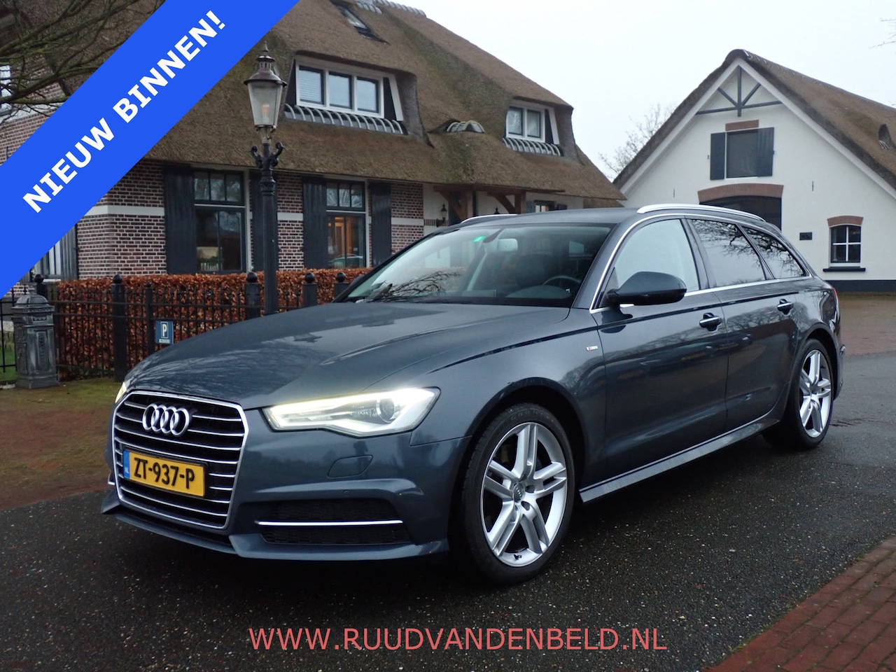 Audi A6 Avant - 2.0TFSI 252PK S-LINE BOSE/CAMERA/TREKHAAK - AutoWereld.nl