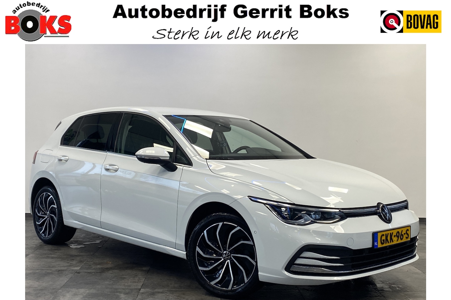 Volkswagen Golf - 1.4 eHybrid Style VCP Navigatie Cruise Control 17LMV Sfeerverlichting Flippers bediening - AutoWereld.nl