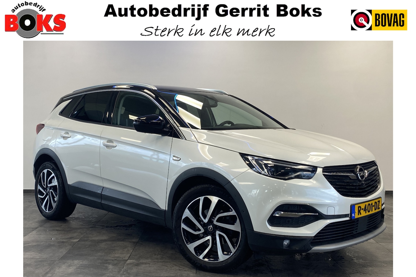 Opel Grandland X - 1.6 Turbo Ultimate Navigatie 19LMV cruis Control - AutoWereld.nl