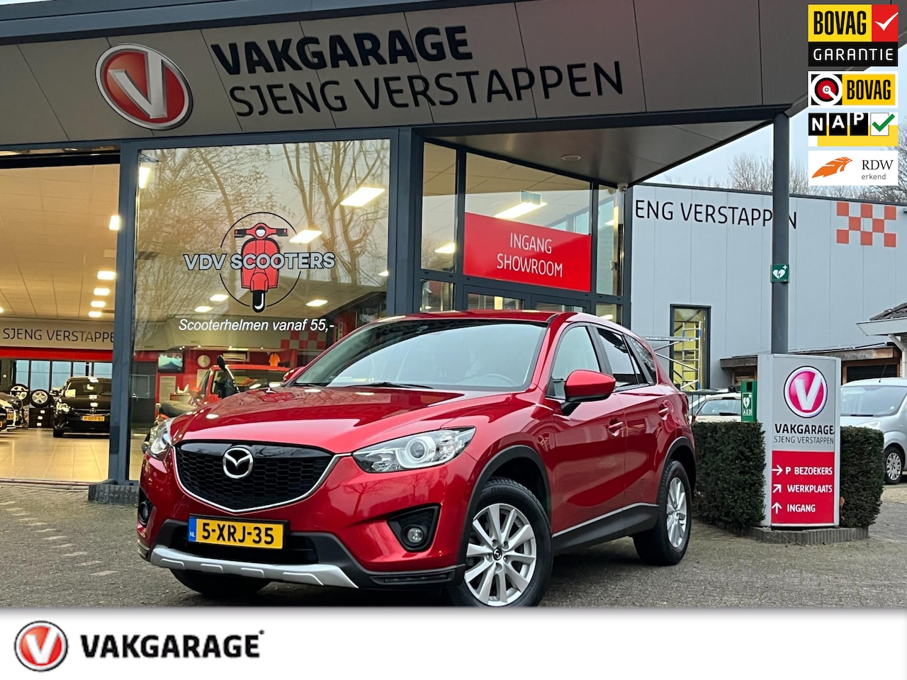 Mazda CX-5 - 2.0 Skylease 2WD Navi BovaG RIJKLAARPRIJS !! - AutoWereld.nl