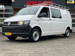 Volkswagen Transporter - 2.0 TDI L2H1 DC|NAP|EURO6|DUBBELCABINE|airco|cruise control|navigatie|boordcomputer|trekha