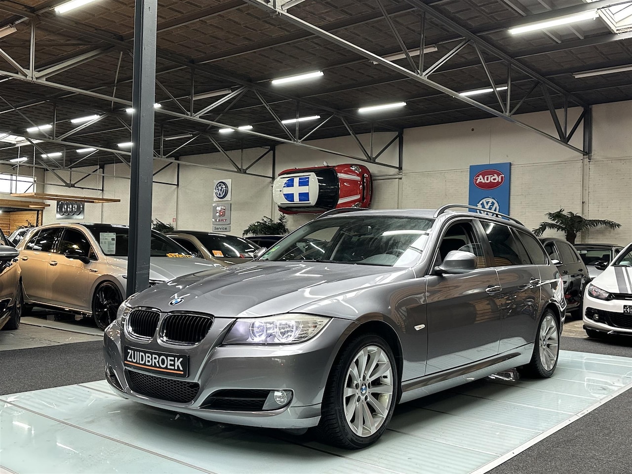 BMW 3-serie Touring - 318i LCI M-SPORT LEER Clima Airco YOUNGTIMER Stoelverwarm. - AutoWereld.nl