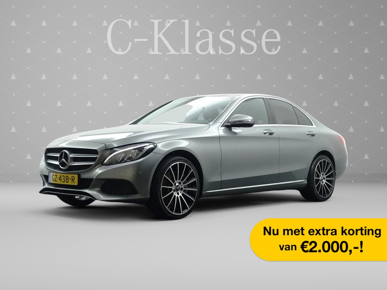 Mercedes-Benz C-klasse - 350 e Plug in Hybrid AMG Prestige Aut- Sport Leder I Burmester I Camera I Park Assist I  D - AutoWereld.nl