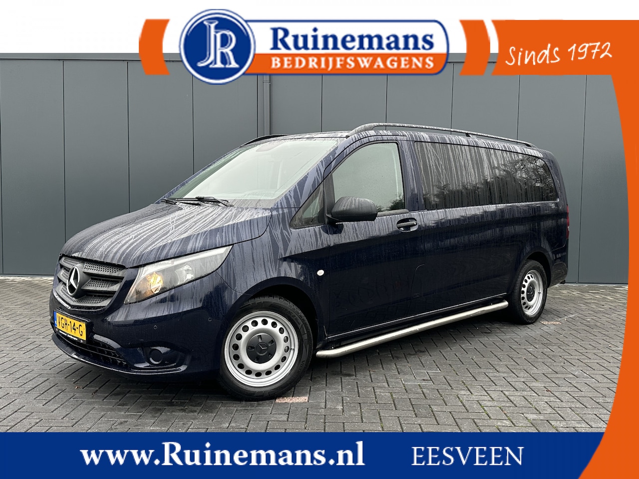 Mercedes-Benz Vito Tourer - 114 CDI 136 PK 9G-AUTOMAAT / MAXI / 1e EIG. / DUBBEL CABINE / L3H1 / AIRCO / CRUISE / 6 PE - AutoWereld.nl