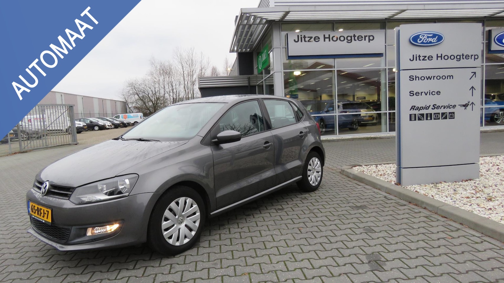 Volkswagen Polo - 1.4-16V Comfortline Automaat 5 drs, Airco, Cruise, CV, El.ramen 4x, 22746 km !!!! - AutoWereld.nl