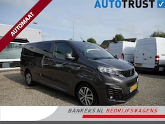 Peugeot Expert - 2.0 BlueHDI 120PK, Dubbel Cabine, Airco, Automaat 2 x Schuifdeur