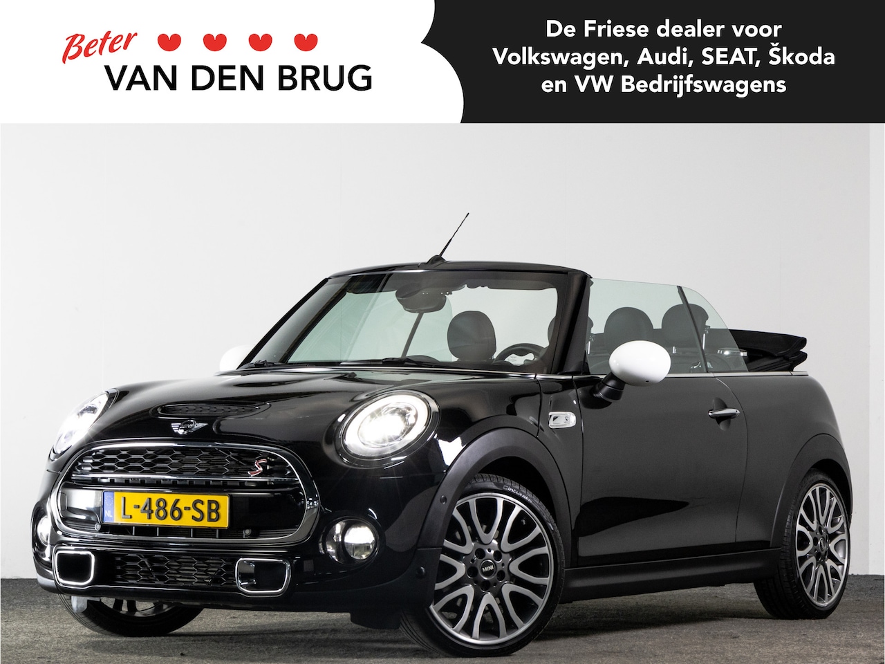 MINI Cabrio - Mini Cooper S 2.0 192 PK Chili Serious Business | Mini Yours Leder | LED | Harman&Kardon | - AutoWereld.nl