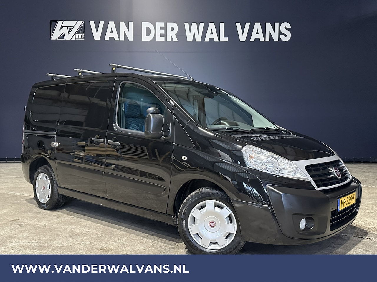 Fiat Scudo - 2.0 MultiJet 128pk L1H1 Airco | 3-Zits | Trekhaak | Dakdragers | Cruisecontrol bijrijdersb - AutoWereld.nl