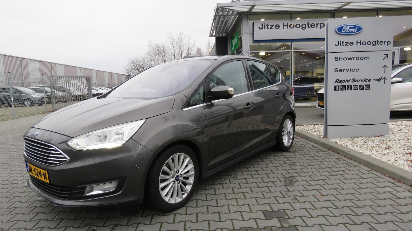 Ford C-Max - 1.5 Titanium 1.5 Titanium 150 pk, Trekhaak (1500kg),PANORAMADAK, Camera, Winter Pack, El.klep, 74917 km - AutoWereld.nl