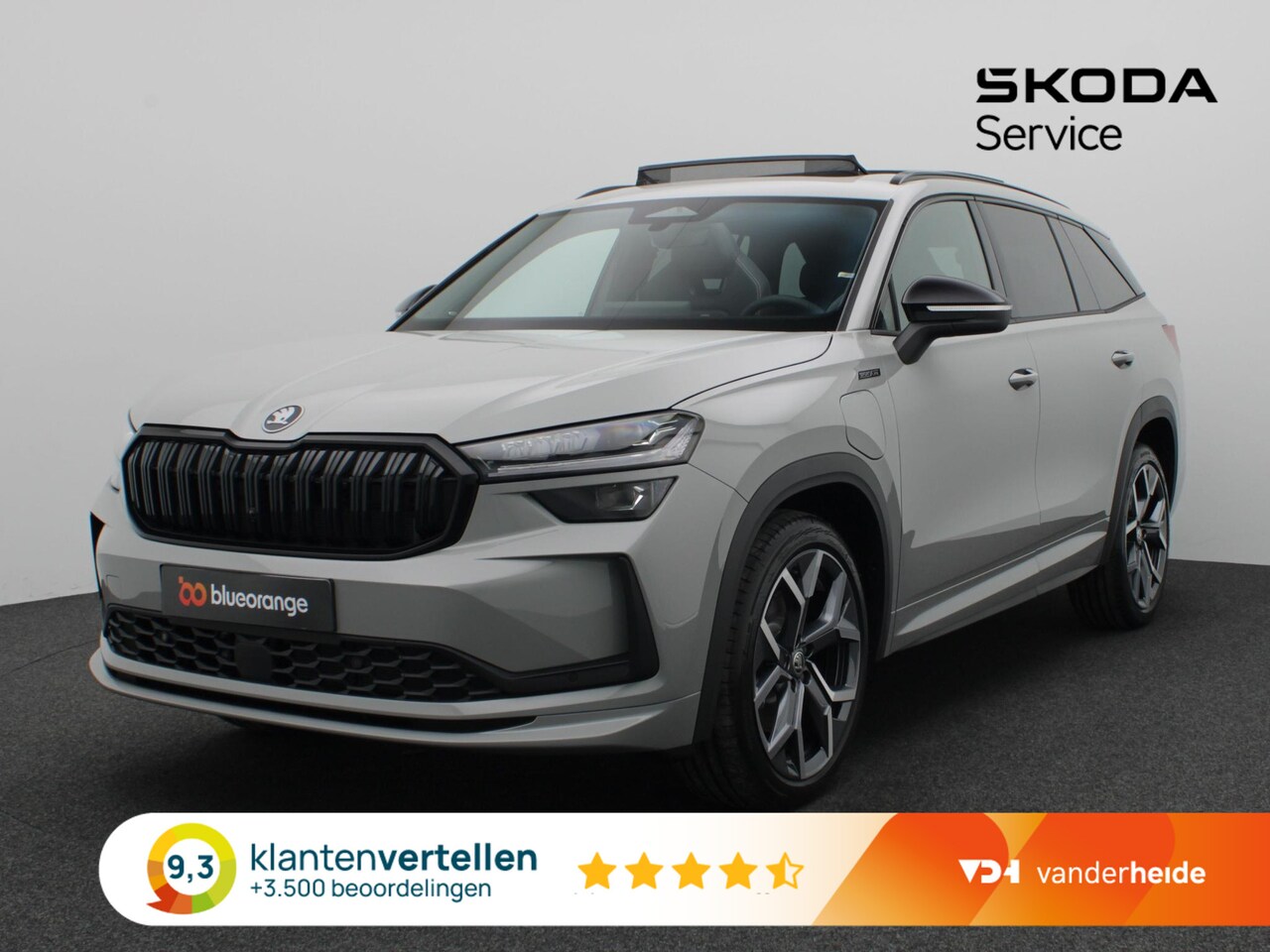 Skoda Kodiaq - 1.5 TSI PHEV Sportline Business 204PK DSG trekhaak, Led matrix, panoramdak, Canton Audio k - AutoWereld.nl