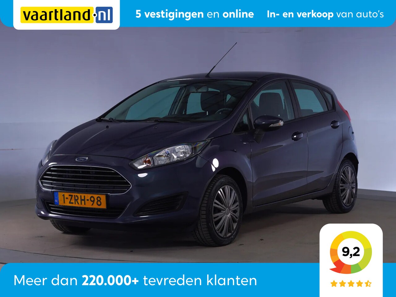 Ford Fiesta - 1.0 Style [ airco cruise lichtmetaal ] - AutoWereld.nl